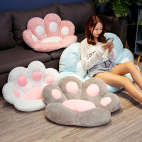 INS Cute Paw Pillow Animal Seat Cushion Stuffed Small Plush Sofa Indoor Floor Home Chair Decor Winter Children Gift 1PC