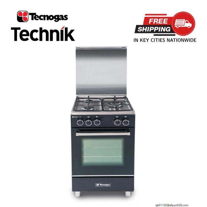 gas stove with oven burner pot ☁Tecnogas 55cm 3 gas Burner Cooking
