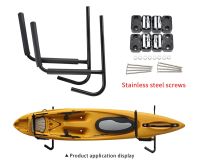 [COD] Kayak Storage Racks Canoe Carrier Wall Mounted Bracket Holder Surfboard Accessories