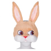 Ready Stock Funny Cosplay Masque Fluffy Touch Animal Bunny Easter High
