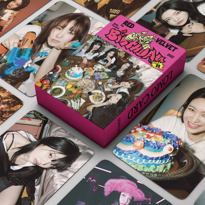 Thẻ Lomo card RED VELVET bo góc Birthday Wendy Album Thần Tượng ...