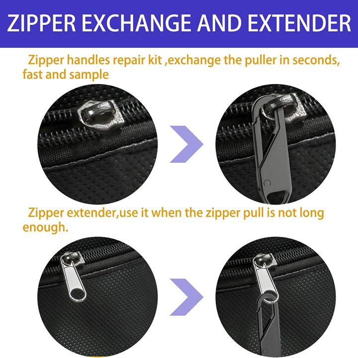 zipper-slider-puller-instant-zipper-repair-kit-replacement-for-broken-buckle-travel-bag-suitcase-zipper-head-diy-sewing-craft
