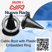 Cable Boot with Plastic Embedded Ring ยางปิดสายคันเร่งเรือ