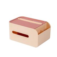 Paper Box Multifunctional Sundries Storage Save Space Desk Organizer Napkin Case Restaurant Tissue Box Tissue Box