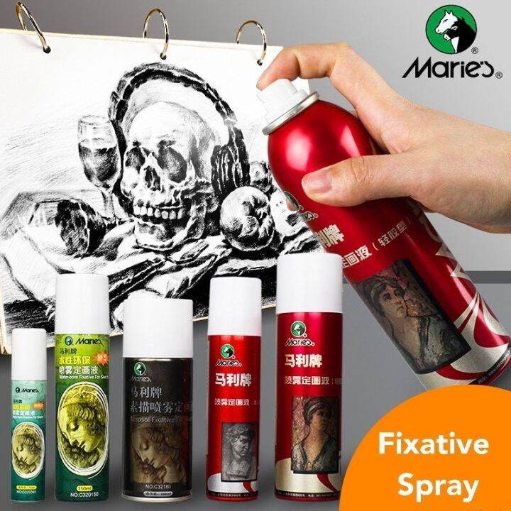 Marie's Fixative Spray Varnish Spray For Sketch Pencils Lazada PH