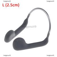 langyouzi9 1PC Wire noseclip NO-ลื่นไถลซิลิโคนนุ่มสำหรับว่ายน้ำดำน้ำกีฬาน้ำ