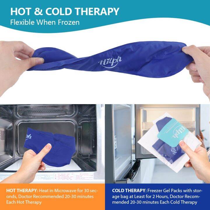 Hilph Ice Pack For Migraine Headache Relief Hot Cold Therapy Head Ice
