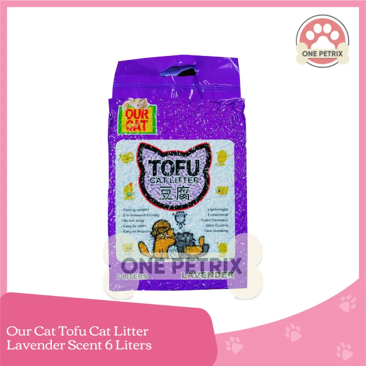 Our Cat Tofu Cat Litter Lavender Scent 6 Liters Lazada PH
