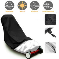 Outdoor Lawn Tractor Mower Cover Waterproof Oxford Cloth Garden Mower Cover UV-proof Dust-proof Multi-function With Drawstring