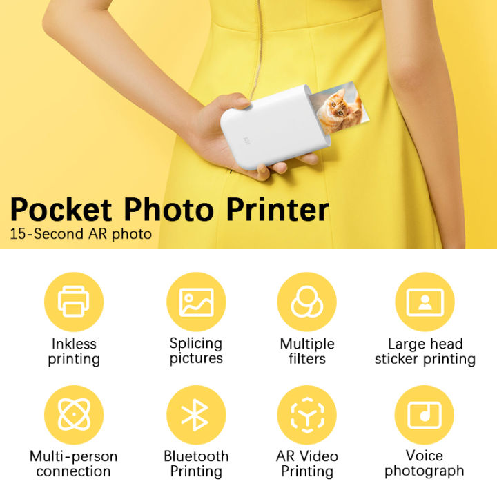 xiaomi-mi-home-pocket-photo-printer-fun-print-15-วินาที-ภาพวิดีโอ-ar-การพิมพ์บลูทู-ธ-ไม่จำเป็นต้องใช้-wifi-เชื่อมต่อได้หลายเครื่องพร้อมกัน