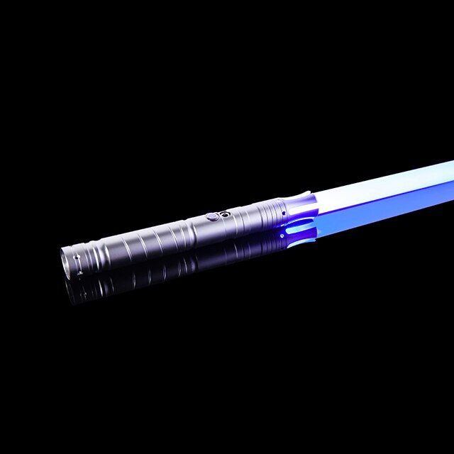 ดาบเลเซอร์โลหะ-rgb-luke-ดาบคลั่งดาบแท่งไฟคอสเพลย์ไฟกระพริบอาวุธ1ชุดเสียง14สีเปลี่ยนของเล่น