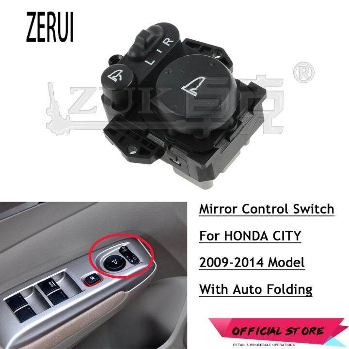 ZR Rearview Mirror Remote Control Switch For HONDA CITY GM2 GM3 2009