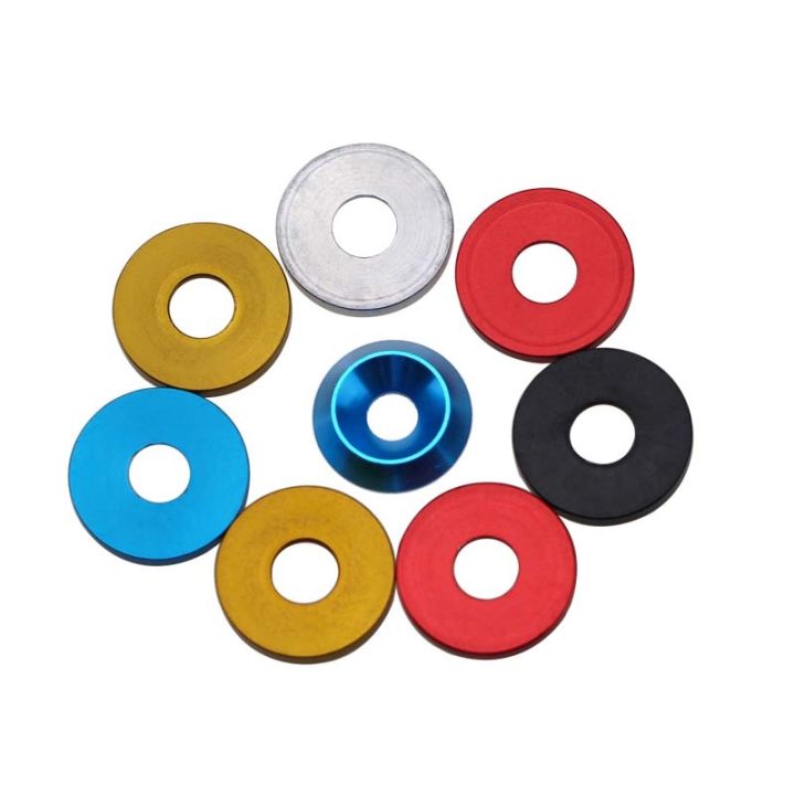 cw-5pcs-m4-fisheye-washers-cone-washer-concave-holes-countersunk-hole-gaskets-aluminum-alloy-gasket-crimson