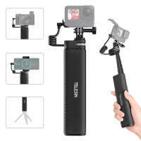 ESIN ชาร์จ Selfie Stick Qc PD3.0 Fast Charging Power Selfie Stick 90ซม. escoping Selfie Pole 14นิ้วสกรู