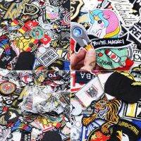 【hot sale】 ▪๑ B15 30Pcs Wholesale Mix Size Random Iron On Clothes Patches Embroidered Badge For Clothing DIY Accessory