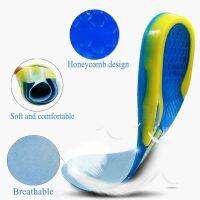 [Fashion goods060]For Feet ShoesShock Absorption Pads Insole Orthopedic FootSilicone Non Slip Gel SoftShoe Insoles Massaging