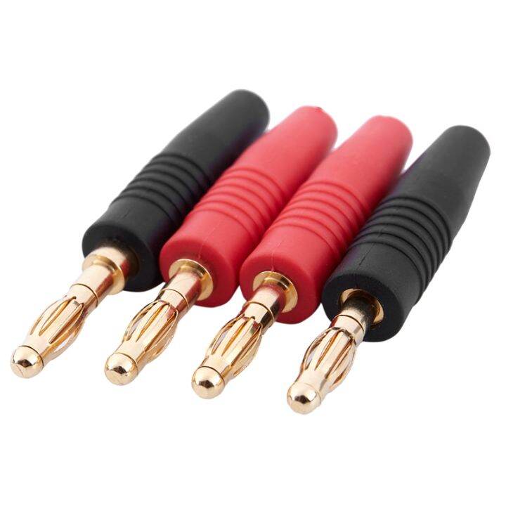 4pcs-4mm-b7-24k-gold-plated-musical-speaker-cable-wire-pin-banana-plug-connector