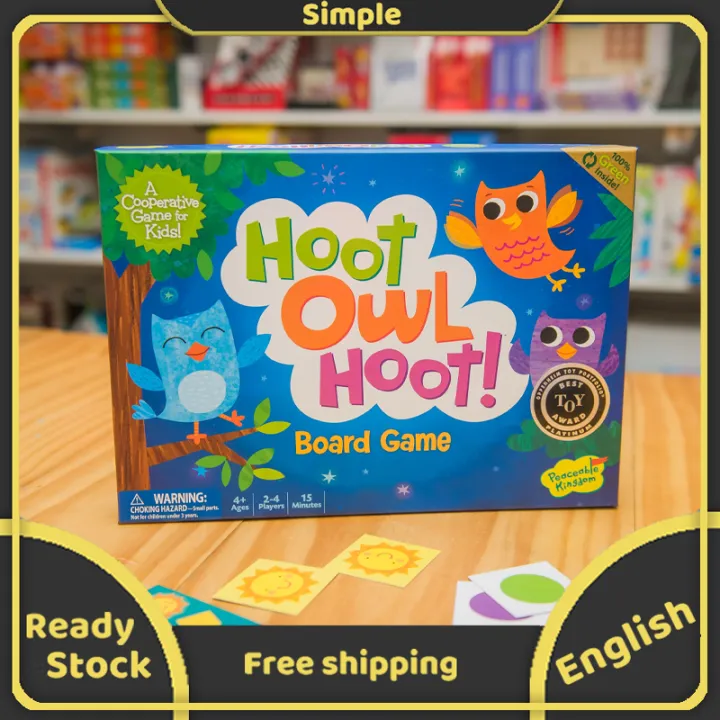 Hoot Owl Hoot Board Game For 2-4 Players Family Party Game Kid Toy Gift ...