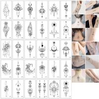 hot【DT】 30pcs/set Tatuajes Temporales Fake for Woman Hands Arm Temporary Tattoos Tatouage Temporaire