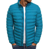 ZOGAA 7Colors Plus Size S-5XL Mens Fashion Autumn and Winter Puffer cotton Coat