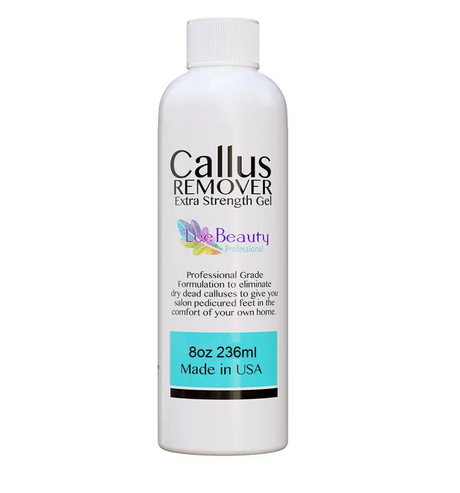 Lee Beauty Professional Callus Remover Eliminator, Liquid & Gel For