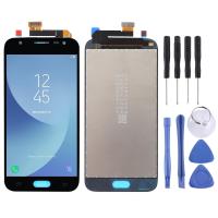 (กล้อง Li Xiu) หน้าจอจอ LCD แบบดั้งเดิมสำหรับ Galaxy J3 (2017), J330F/DS, J330G/DS พร้อม Digitizer ประกอบเต็มตัวเครื่อง (สีดำ)