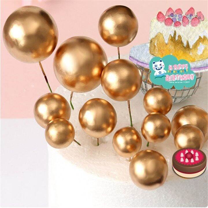 cw-5pcs-birthday-golden-silver-decoration-fruit-dessert-insert-bead-for