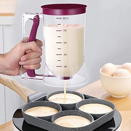 Dropship Pancake Batter Mixer Dispenser Cupcake Batter Dispenser Tool  Perfect Batter Mixer For Waffles Muffin Mix Crepes Cakes to Sell Online at  a Lower Price