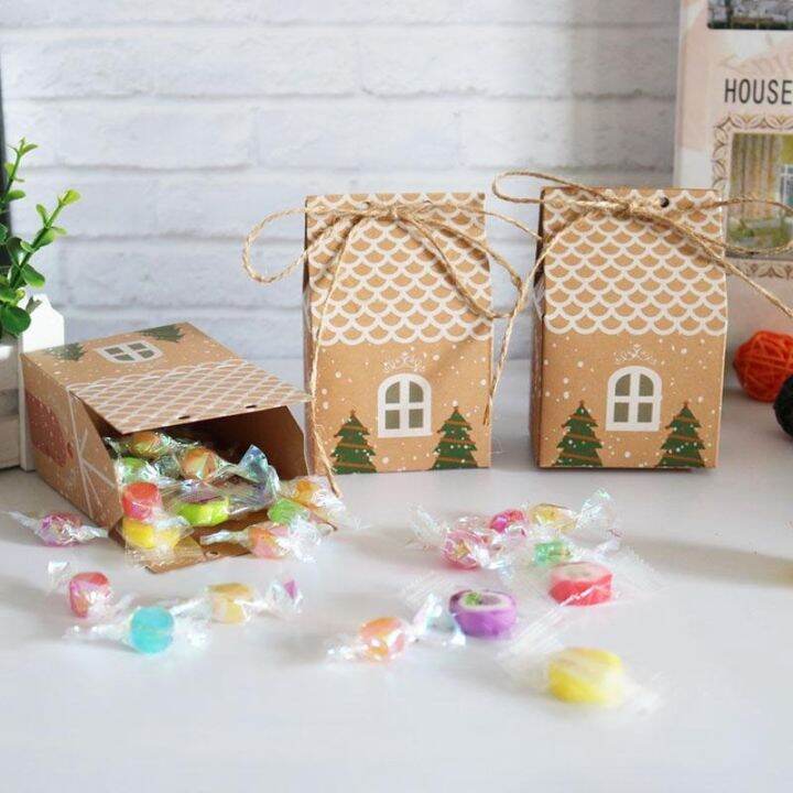 10pcs-kraft-paper-christmas-house-shape-candy-boxes-gift-box-carton-xmas-holiday-party-wedding-decor-supply