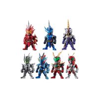 BANDAI มาบรรจบกันคาเมนไรเดอร์20 (10ชิ้น) Shokugan/Gum (ชุดคาเมนไรเดอร์)