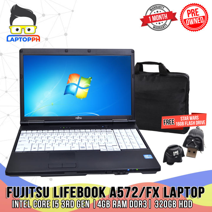 FUJITSU LIFEBOOK A572/FX Laptop | INTEL CORE I5 3RD GEN 