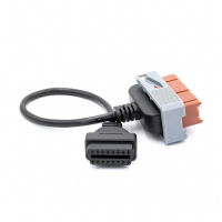 Dc12 30pin Obd รถอะแดปเตอร์สายเคเบิลเครื่องมือวินิจฉัยความผิดพลาดในรถยนต์สายเชื่อมต่ออะไหล่