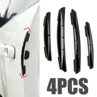 4Pcs Car Anti-Collision Door Protector Side Edge Protection Guards Stickers Car Door Edge Guards Trim Molding Protection Strip Car Door Protection