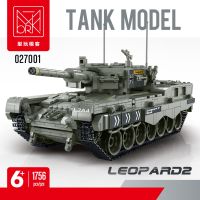 MORK Building Blocks Thunder Panther Tank 1756Pcs Assembled ของเล่นเพื่อการศึกษา NO.027001