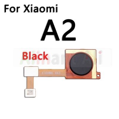 【❉HOT SALE❉】 anlei3 ปุ่มโฮมเครื่องสแกน Id สัมผัสด้านหลังเซ็นเซอร์ตรวจสอบลายนิ้วมือสายยืดหยุ่นริบบิ้นสำหรับ Xiaomi Mi A1 A2 A3 Lite Pro Plus