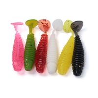 【lz】❉❒¤  Iscas macias de silicone para pesca isca artificial de 3.5cm e 0.7g peça por peça bens para pesca marítima