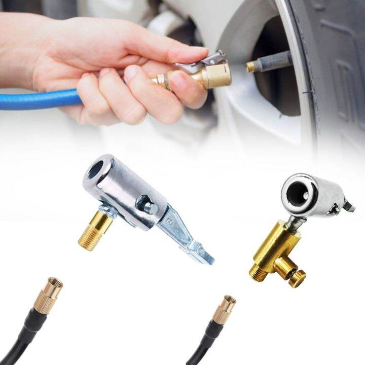 YIRIQIANLI Air Pump Connector Car Tire Air Chuck Valve Adapter Tire