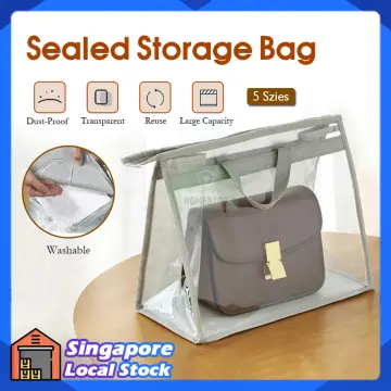 Handbag Dust Bags, Purse Storage Organizer for Closet, Zipper Hanging Storage  Bag for Handbags 