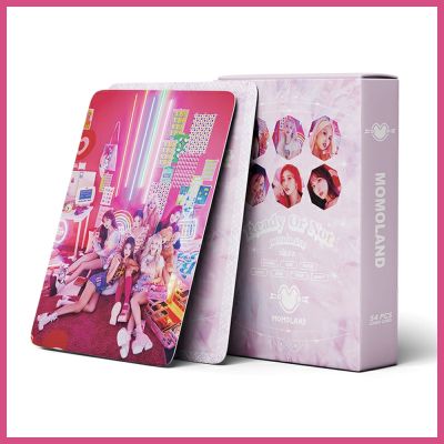 54pcs/set Kpop MOMOLAND READY OR NOT Lomo Cards High Quality HD Photo Album Card Postcard Korean Fashion Photocards  Photo Albums