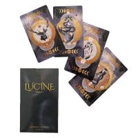 Mysterious Divination Deck Lucine Tarot Midnight Card Game Table Game Divination Tools Oracle Card Family Friend Game Tarot Card elegantly