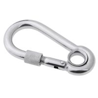 （AT）316SpringClipCarabiner Quick Link Keychain Dog