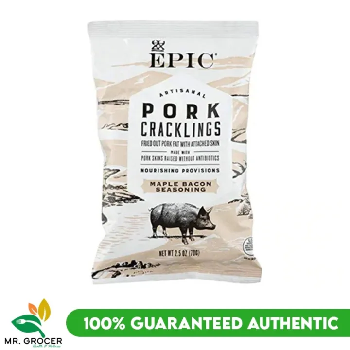 Epic Pork Cracklings Maple Bacon Seasoning 70g Lazada PH