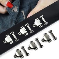 【cw】 10 Sets Skirt Hooks And Eyes Latch Clothing Trousers Sewing Diy Garment Accessories Crafts !