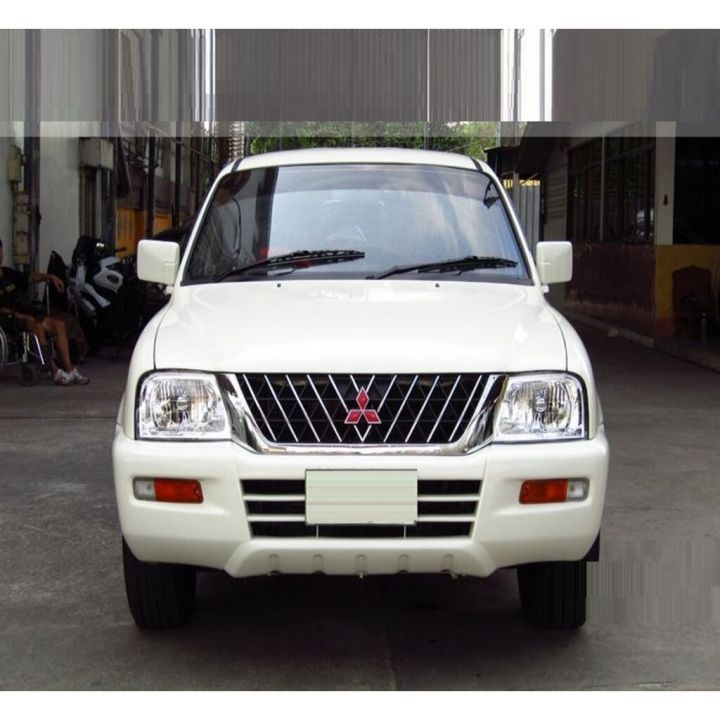 สุดคุ้ม-โปรโมชั่น-หน้ากระจัง-mitsubishi-strada-สตราด้า-สีดำ-ปี2001-2003-งานไม่ทำสี-ราคาคุ้มค่า-กันชน-หน้า-กันชน-หลัง-กันชน-หน้า-ออฟ-โร-ด-กันชน-หลัง-วี-โก้