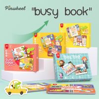 Pinwheel Busy Book ?มี 7 Level?Quiet Book หนังสือกิจกรรมเพิ่มทักษะการเรียนรู้สำหรับลูกน้อย