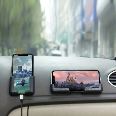 Multifunctional Mobile Phone Bracket Adhesive Dashboard Mount Car Phone Holder  Self Adhesive Cell Phone Wall Mount  Suction Cup Car Mounts