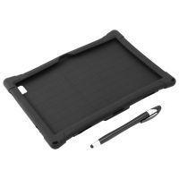 for M40 Case P20HD Case 10.1 Inch Tablet Protection Silicone Case Adjustable Tablet Stand with Capacitive Pen