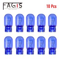 (Premium car) Fagis 10 Pcs 580 7440 7443 W21/5W W21W Super White T20สีฟ้าธรรมชาติหลอดไฟ12V 21W รถโคมไฟเลี้ยวไฟเตือน