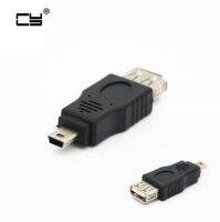 Mini USB 5pin Male to USB2.0 Female OTG Date Converter Adapter PC Laptop Camera Mobile Phone Connector