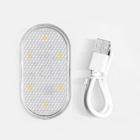 ไฟระบบสัมผัส Led สำหรับรถยนต์1/2ชิ้นรถยนต์ไร้สายหลังคาอ่านไฟชาร์จusb รถมินิความสว่างสูงไฟกลางคืนขนาดเล็ก